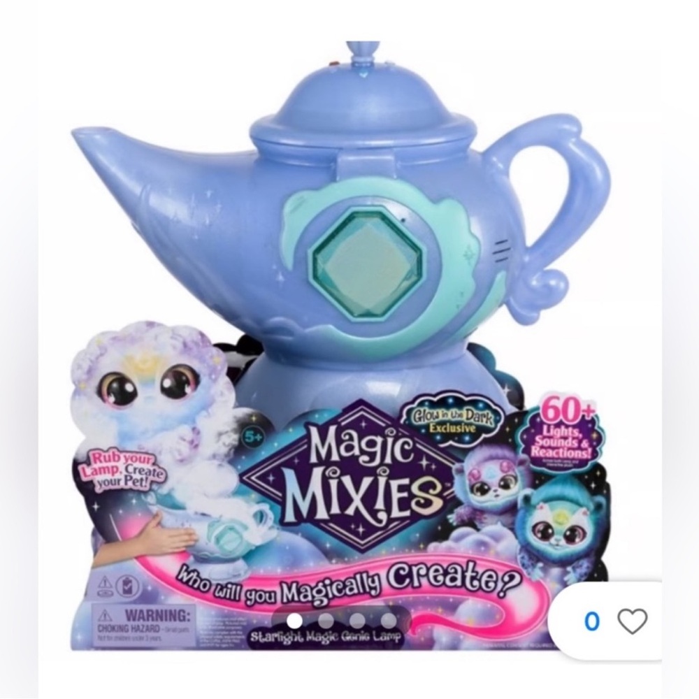 Magic Mixies Magic Purple Genie Lamp - Starlight Magic NEW IN PACKAGE